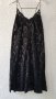 Дамска рокля H&M с дантела и паети размер ХЛ, снимка 7