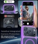 Нов Магнитен удароустойчив кейс с защита за камера за iPhone 17 Pro Max Айфон, снимка 3