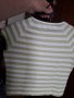 Дамска блуза жакет къс ръкав с цип памук еластичен нов, снимка 4