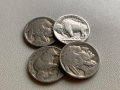 5 цента 1923, 1926, 1936 САЩ - Бъфало, Бизон, Индианска глава, снимка 1