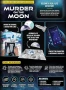 Нова Детективска игра Murder on the Moon – Космическа загадка, 3 части, снимка 3