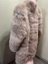 Предпразнична цена-Палто Сребърна лисица, снимка 1