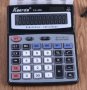 Голям калкулатор Kaeda KA-898, екран с 12 знака, соларно захранване и батерии, снимка 1