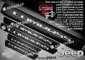 ПРАГОВЕ карбон JEEP WRANGLER PATRIOT CHEROKEE RENEGADE COMPASS COMMANDER фолио стикери, снимка 4