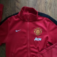  Nike Manchester United - страхотно мъжко горнище, снимка 2 - Спортни дрехи, екипи - 35142527