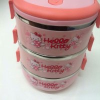 Детска кутия за обяд Hello Kitty, снимка 7 - Кутии за храна - 28509493