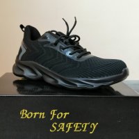 Работни обувки с метално бомбе - уникално леки от дишащ материал (Модел 276), снимка 6 - Други - 33620262