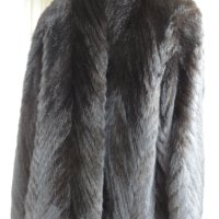 Дамско Качествено късо Палто от Визон, снимка 8 - Палта, манта - 43484696