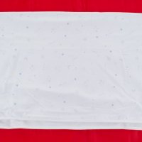 Бебешко памучно двупластово одеяло в синьо и бяло марка Babidu , снимка 2 - Спално бельо и завивки - 32921099