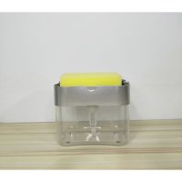 Контейнер - дозатор за течни препарати в комбинация с почистваща гъба, снимка 3 - Аксесоари за кухня - 43051229