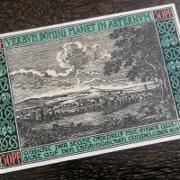 Банкнота нотгелд - Германия - 50 пфенига UNC | 1921г., снимка 2 - Нумизматика и бонистика - 26801660