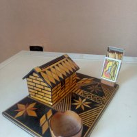 Дървен сувенир - поставка за цигари -6 лева , снимка 4 - Колекции - 37587832