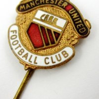 Манчестър юнайтед-Футболен клуб-Англия-Стара значка, снимка 2 - Колекции - 39266991