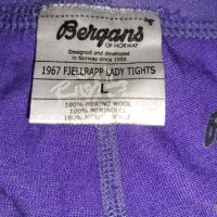 Bergans of Norway Fjellrapp Lady Tights (L) мерино дамски термо клин 100% Merino wool , снимка 5 - Спортни екипи - 43158902