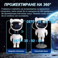 Астронавт прожектор, 3D звездно небе, нощна лампа за деца ASTRONAUT, снимка 11 - Прожектори - 44006291