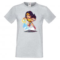Мъжка тениска DC Wonder Woman Star Wars Игра,Изненада,Подарък,Геймър, , снимка 11 - Тениски - 36808544