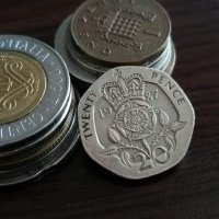 Монета - Великобритания - 20 пенса | 1987г., снимка 1 - Нумизматика и бонистика - 35024017