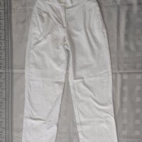 Бял панталон лен / памук Bileyana Barzakova, снимка 9 - Панталони - 37145568