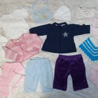 Бебешки дрехи за момиче ръст 56-60 см, снимка 1 - Комплекти за бебе - 27890591
