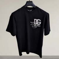 D&G Milano Мъжка тениска,бродирано лого, високо качество, heavy cotton, снимка 1 - Тениски - 44015655