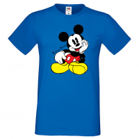 Мъжка тениска Mickey Mouse 1 Подарък,Изненада,Рожден ден, снимка 2 - Тениски - 36576212