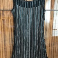 Елегантна кожена рокля, снимка 3 - Рокли - 33272217