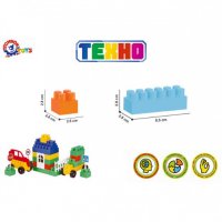 ✨Детски конструктор 100 елемента Technok Toys , снимка 3 - Конструктори - 37026638