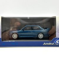 BMW Alpina E30 B6 1989 - мащаб 1:43 на Solido моделът е нов в PVC дисплей-кейс, снимка 12 - Колекции - 43820625