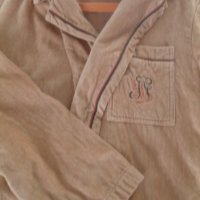 Мъжки халат с ревери, размер L, снимка 4 - Други - 37812338