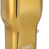 Професионална Безжична Машинка за Подстригване VGR V-678, Златен тример с USB зареждане, LCD дисплей, снимка 5 - Машинки за подстригване - 44117165