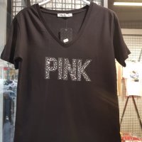 Промо Pink дамска тениска, снимка 1 - Тениски - 27925226