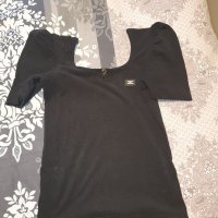 Elisabetta Franchi блуза памук, снимка 1 - Тениски - 40133256