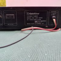 Goldstar GST 5820 Стерео тунер, снимка 7 - Радиокасетофони, транзистори - 34778018