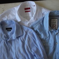 Ризи BOSS, FRANK Q, ZARA   мъжки,М-Л, снимка 1 - Ризи - 26717125