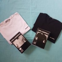 ОРИГИНАЛНИ тениски KARL LAGERFELD,размер L/XL.С кутия!НОВИ!, снимка 3 - Тениски - 26584648
