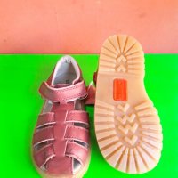 Английски детски сандали естествена кожа-CHIPMUNKS 2 Цвята, снимка 3 - Детски сандали и чехли - 28299072