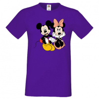 Мъжка тениска Mickey & Minnie 5 Подарък,Изненада,Рожден ден, снимка 7 - Тениски - 36575537