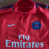 Nike Paris Saint-Germain 17/18 Dri-FIT - страхотна мъжка блуза , снимка 3 - Спортни дрехи, екипи - 40486949