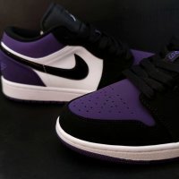 Nike Air Jordan 1 Low Court Purple Лилави Обувки Маратонки Кецове Размер 42 Номер 26.5см , снимка 6 - Маратонки - 40792735