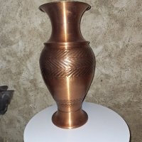 Медна анфора ваза, снимка 1 - Вази - 44103027