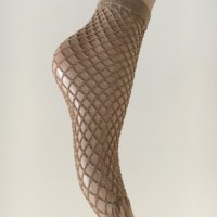 Къси чорапи, куха мрежа, снимка 3 - Дамски чорапи - 40600218