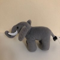 Плюшена играчка слон, снимка 2 - Плюшени играчки - 34739240