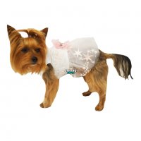 Булчинска рокля за куче Булчински рокли за кучета Сватбена рокля за куче Сватбени кучешки рокли, снимка 3 - За кучета - 27046351