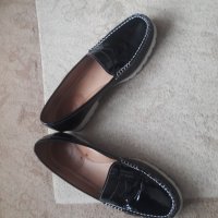 Дамски мокасини от естествен лак, снимка 4 - Дамски ежедневни обувки - 26725817