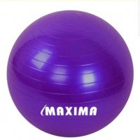 Гимнастическа топка 60 см, гладка Topka fitnes, снимка 3 - Фитнес уреди - 28488741