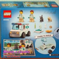Продавам лего LEGO CITY 60382 - Ветеринарна Линейка, снимка 2 - Образователни игри - 39293063