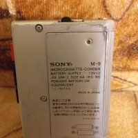 Диктофон Sony M9 микро касетка, снимка 5 - Радиокасетофони, транзистори - 32816734