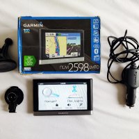 5 инча Bluetooth навигация Garmin Nuvi 2598 LM карти Европа и България, снимка 1 - Garmin - 43905968