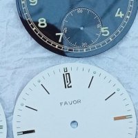 4 швейцарски циферблата за часовници Favor, снимка 3 - Антикварни и старинни предмети - 43573295