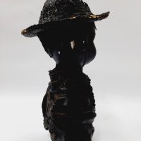 Стара статуетка, черно дете(4.4), снимка 6 - Антикварни и старинни предмети - 43550792